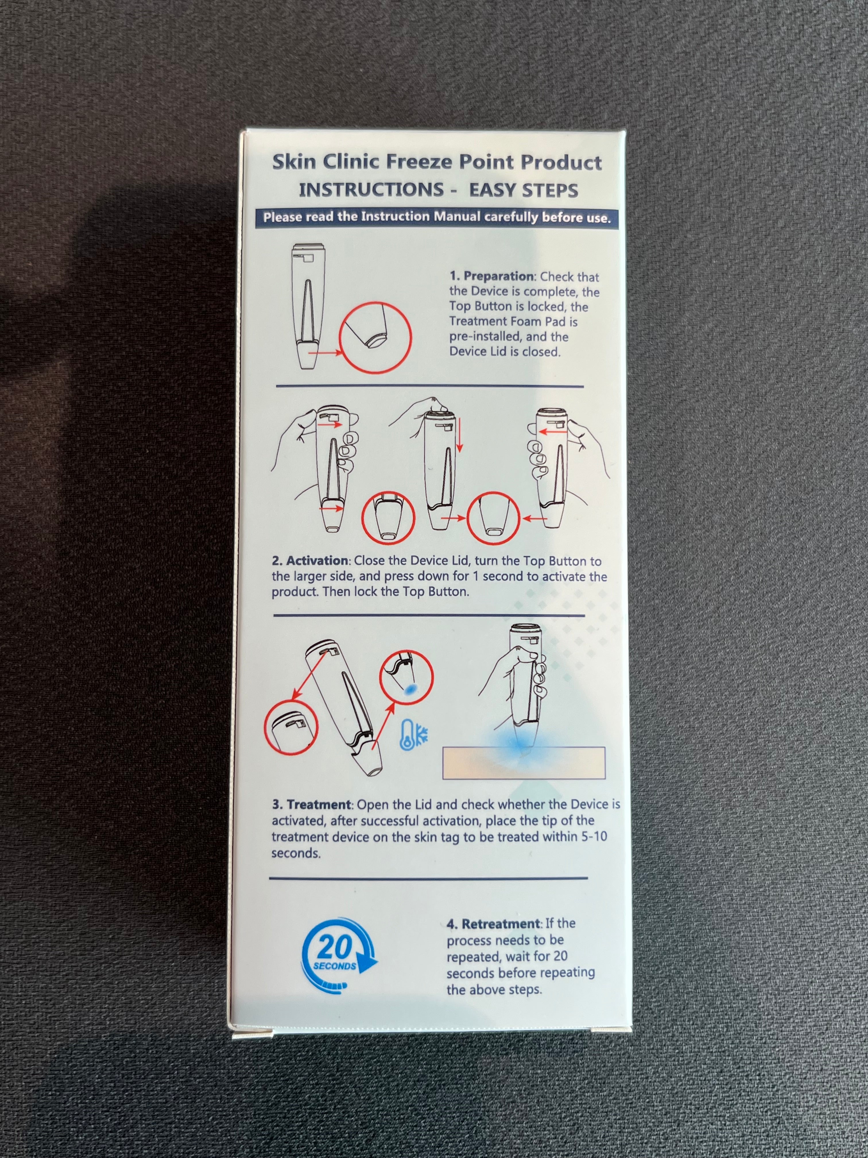 Effective Skin Tag Removal Device, Home Use Cryo Kit for 1-2 Week